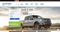 Desktop Screenshot of eauclaireford.com